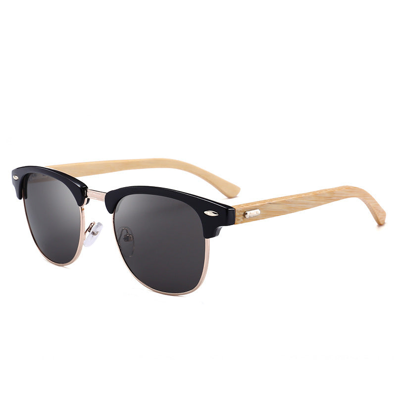 Bamboo Frame Sunglasses