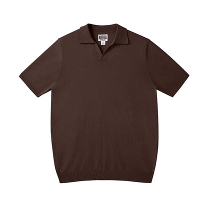 Casual Mulberry Silk Polo