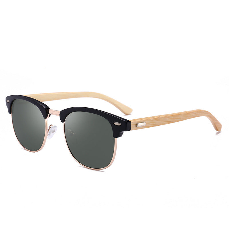 Bamboo Frame Sunglasses
