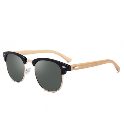 Bamboo Frame Sunglasses