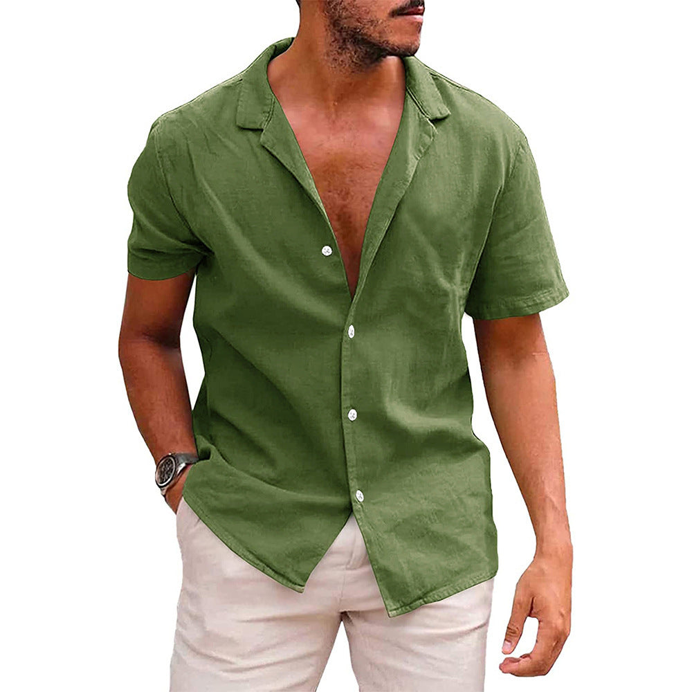 Short Sleeve Beach Summer Shirt