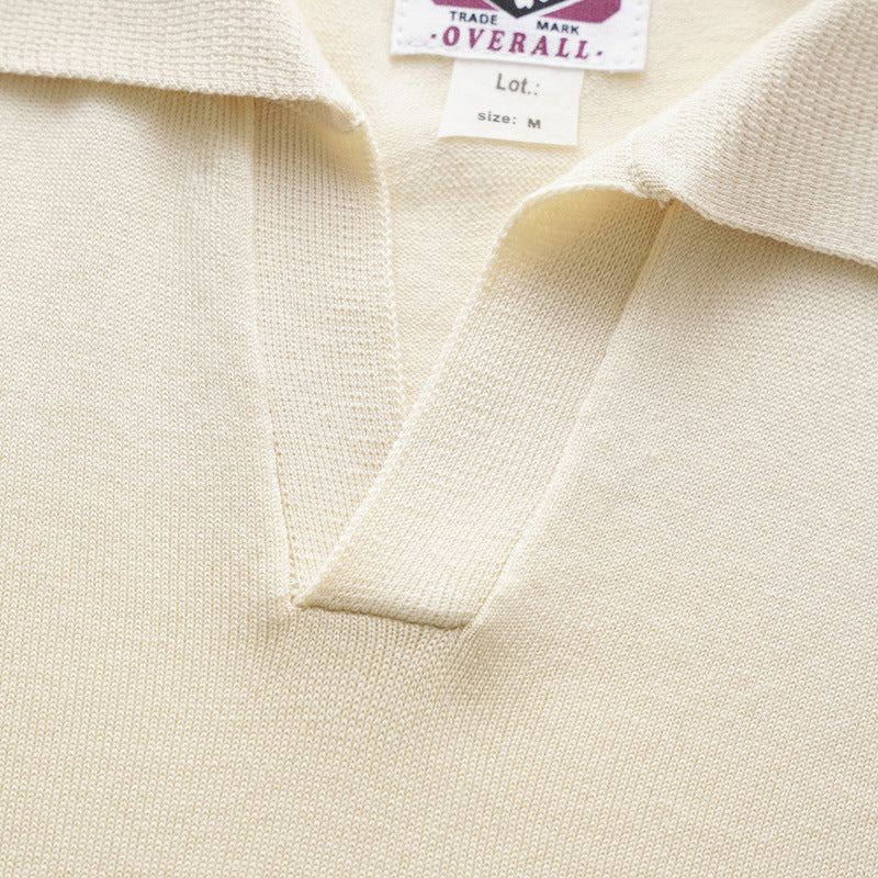 Casual Mulberry Silk Polo