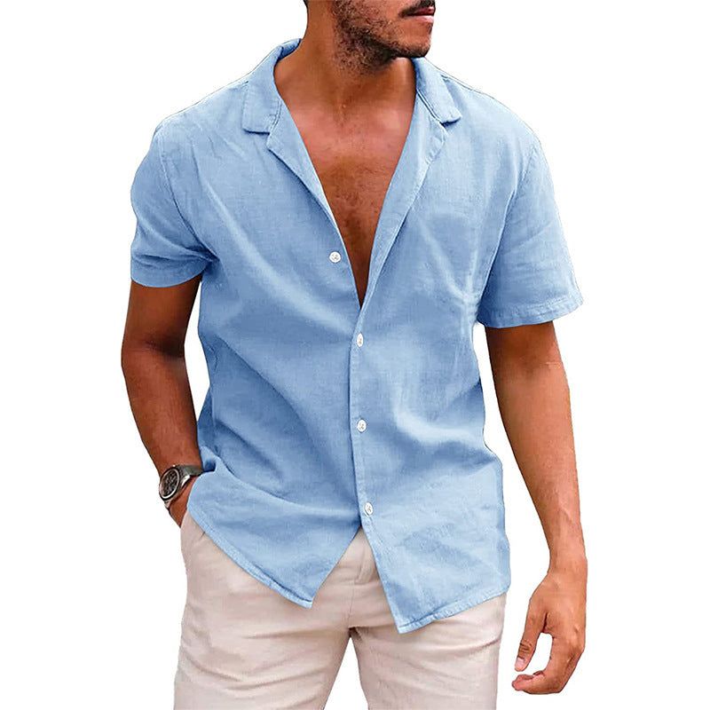 Short Sleeve Beach Summer Shirt