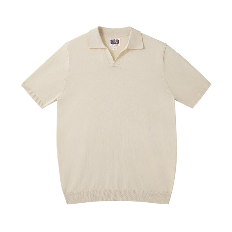 Casual Mulberry Silk Polo