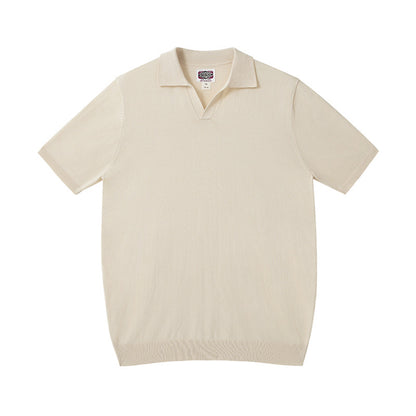 Casual Mulberry Silk Polo