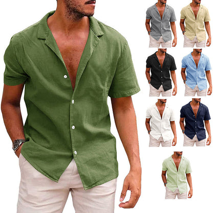 Short Sleeve Beach Summer Shirt