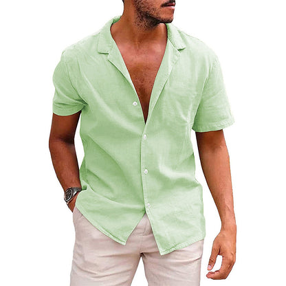 Short Sleeve Beach Summer Shirt