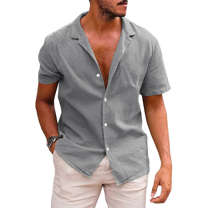 Short Sleeve Beach Summer Shirt