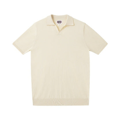 Casual Mulberry Silk Polo